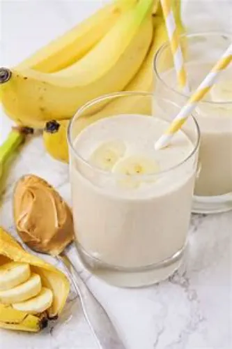 Peanut Butter with Banana Smoothie